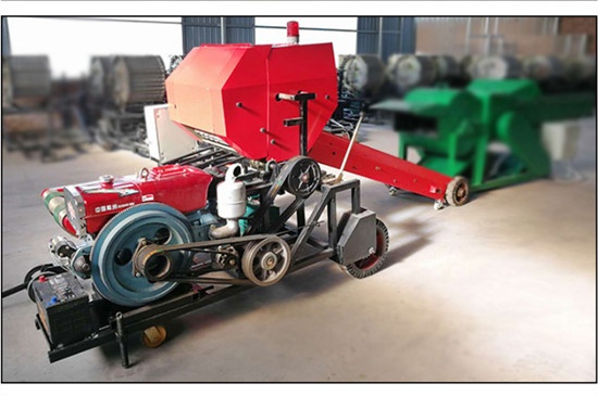 Diesel Type Silage Baler Wrapper Machine