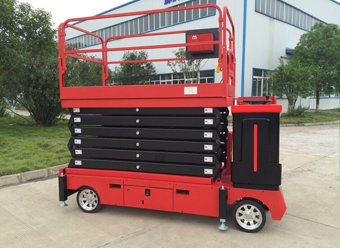 Self-propelled Electric Mobile Scissor Lift