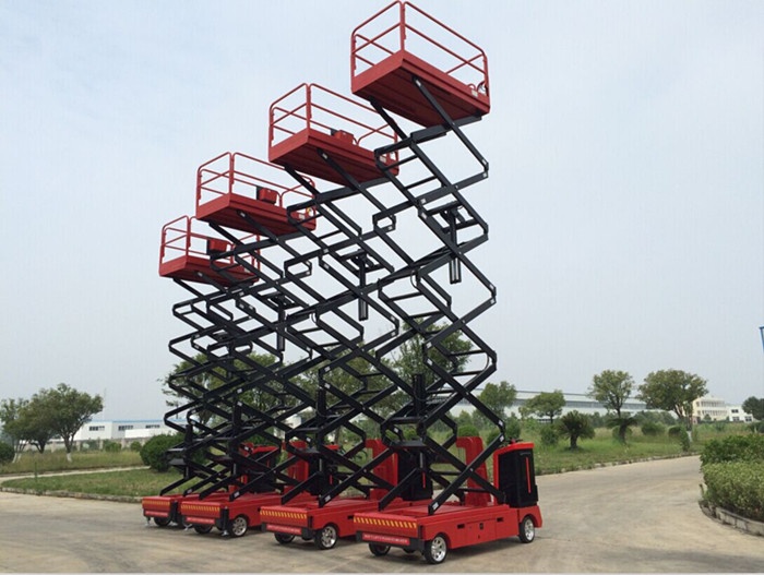 Self-propelled Electric Mobile Scissor Lift