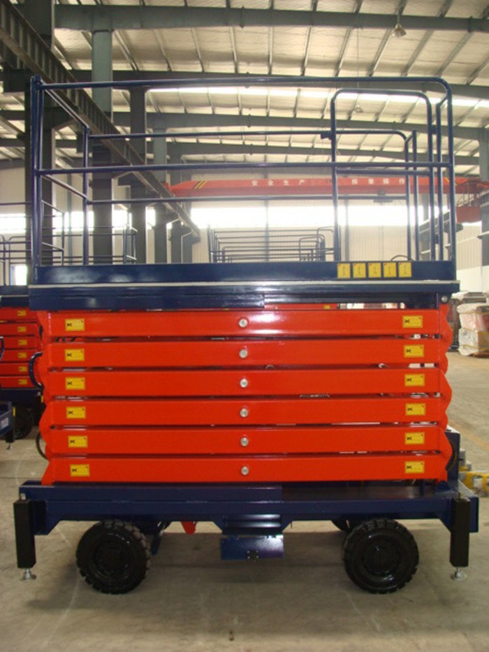 Mobile Scissor Lift with Capacity 500kg
