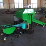 Automatic Silage Feed Baler and Wrapper Machine