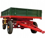 4ton Farm Trailer with Double Axis