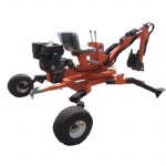 360 Degree Rotation ATV Backhoe